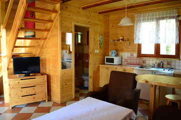 Salon - Domek w Łebie